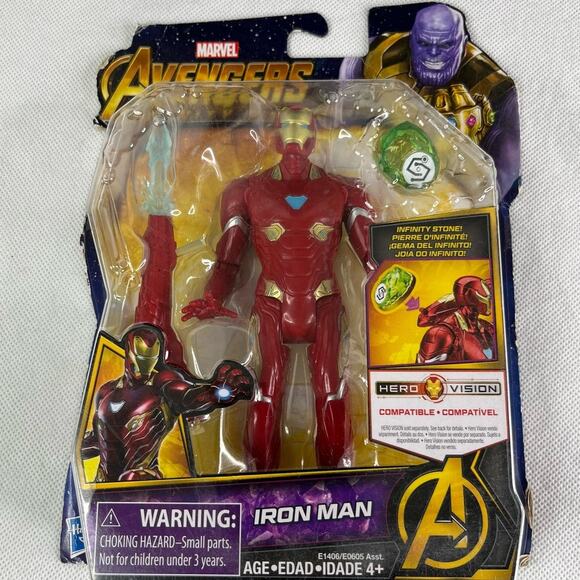 Avengers Infinity War Iron Man w/ Infinity Stone  Figure Marvel 2017 - Picture 5 of 6